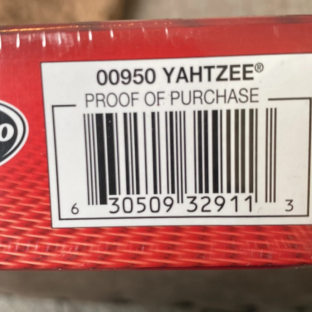 Yahtzee SEALED Classic Board Game for Kids Toys Traditonal Hobbies